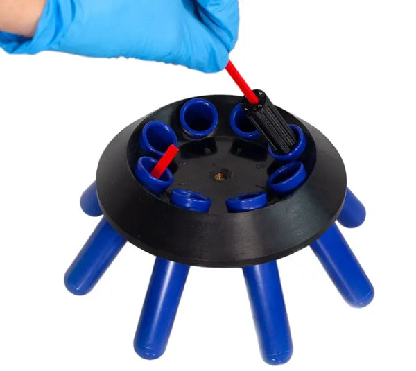 E8 Combination Centrifuge (Spins Test Tubes, Microhematocrit Tubes, and Micro Tubes) - LabEssentials, Inc.