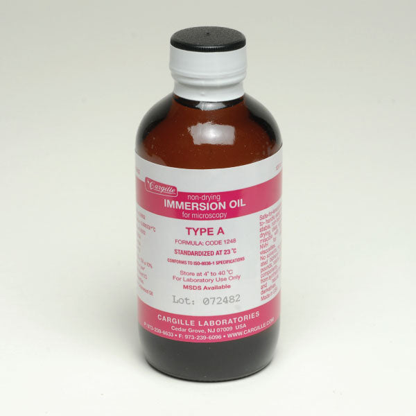 Immersion oil 4.0 oz.