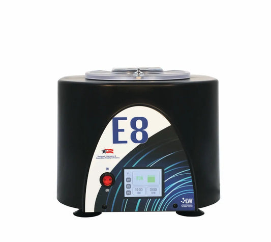 E8 Combination Centrifuge (Spins Test Tubes, Microhematocrit Tubes, and Micro Tubes) - LabEssentials, Inc.