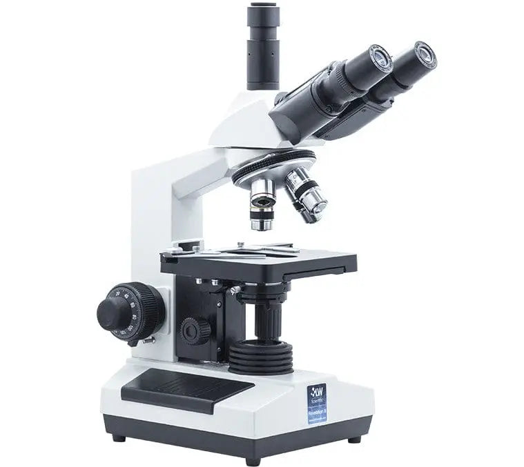Revelation III DIN, 4 Objective Microscope - LabEssentials, Inc.